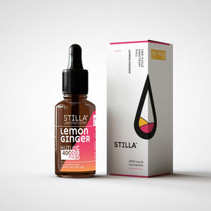 Huile de CBD BIO 40% : CITRON/GINGEMBRE : Essence de joie Le Club CBD