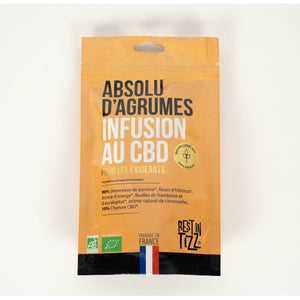 INFUSION BIO AU CBD ABSOLU D'AGRUMES Le CBD social club